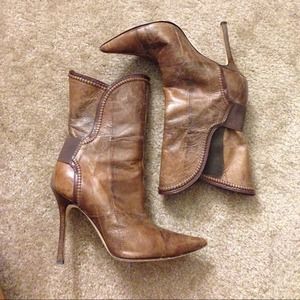 Manolo Blahnik Boots & Guess Sunglasses Bundle!