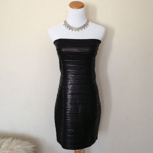 Express Banded Matte Sequins Dress - S