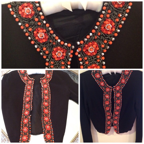 SOLD - Beaded Sweater