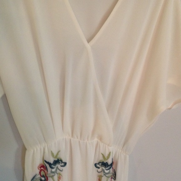 ZARA embroidered maxi dress XS - Picture 3 of 3