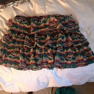 Layered skirt