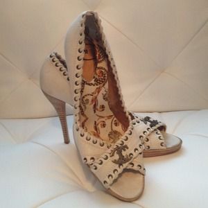 Just Cavalli nude sandals
