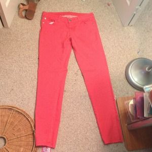 Pink jeggings