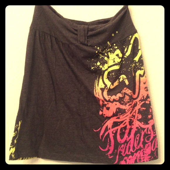 Fox tube top