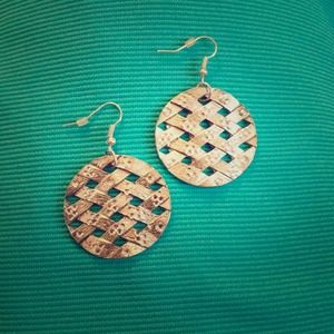 Silver Erica Lyon dangle earrings