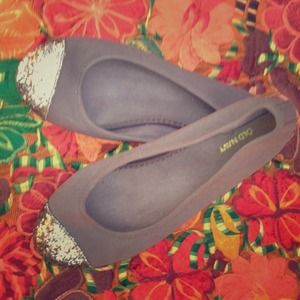 🔶Glitter Toe brown flats