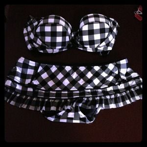 Betsey Johnson Bikini - Vintage Style Gingham L/D