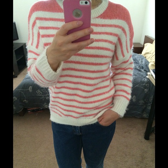 🚫SOLD🚫Brand New Stripes Dolman Sweater - Picture 2 of 3