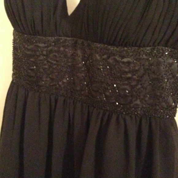 Beaded black dress - Picture 2 of 3