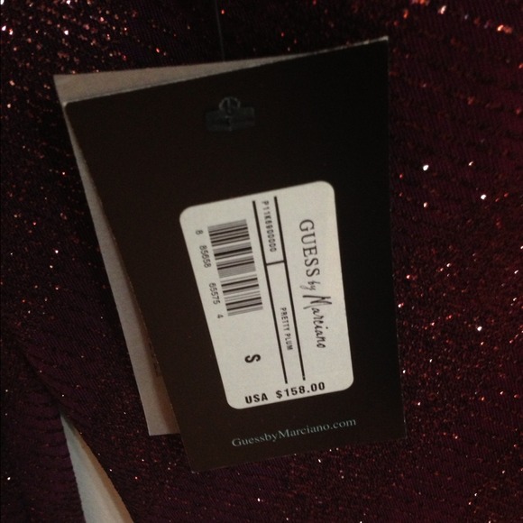 Marciano sparkly one sleeve cocktail dress SMALL - Picture 3 of 3