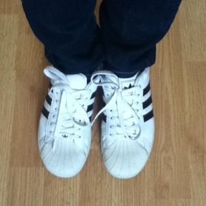 Black & White Adidas