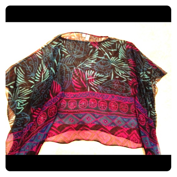 Aztec poncho