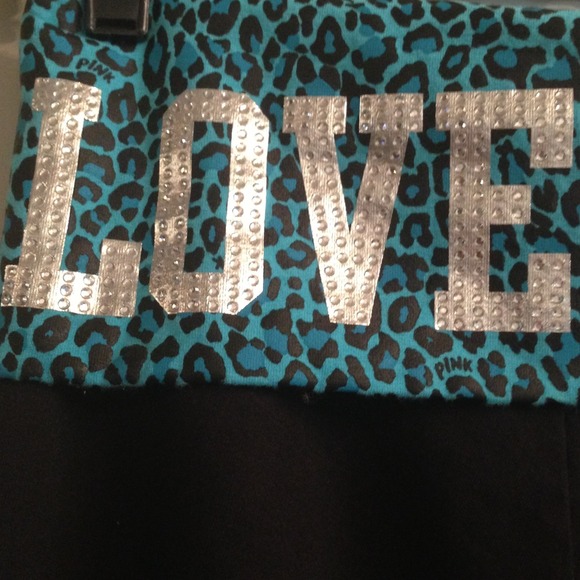 Victoria's Secret PINK bling yoga pants XS - Picture 2 of 3