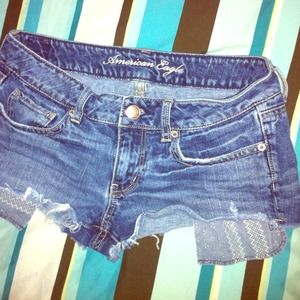 AE shorts with Tribal-ish pockets.