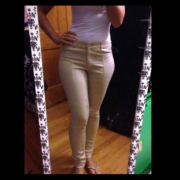 Beige riding pants