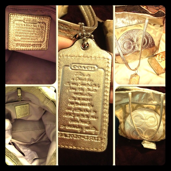 Authentic Coach purse & wallet