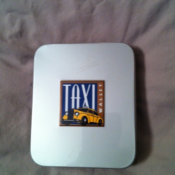 Black taxi wallet