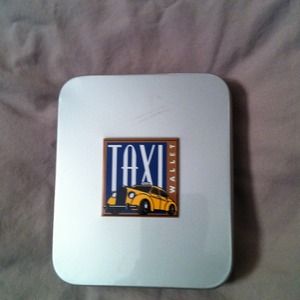 Black taxi wallet