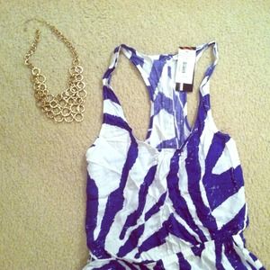 SOLD---Bloomingdales romper NWT***