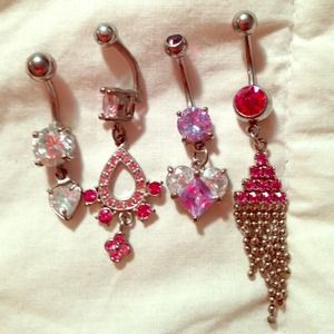 $20 for all 4! Belly Rings from BodyCandy.com