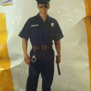 Adult Mens Police Man Costume