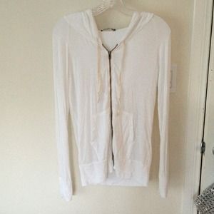 Brandy melville white hoodie