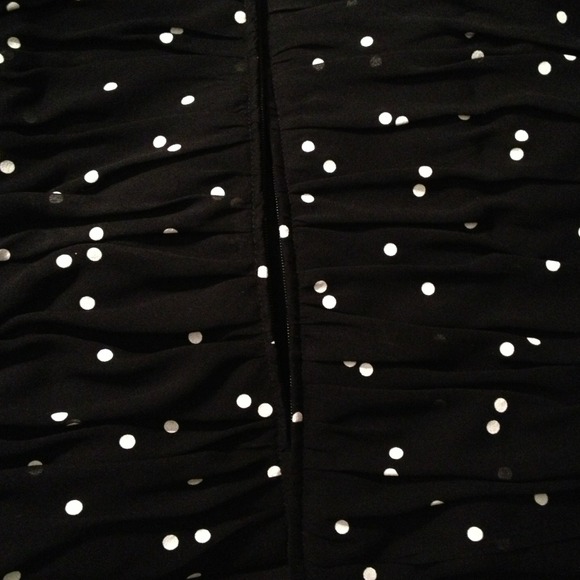 Polka dot bustier by Kay Unger - Picture 3 of 4