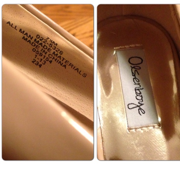 🚫SOLD🚫Nude patent heels!⭐(BOGO35%) - Picture 2 of 3