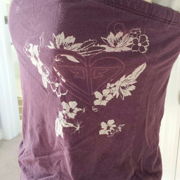 Roxy Purple tube top - Picture 3 of 4