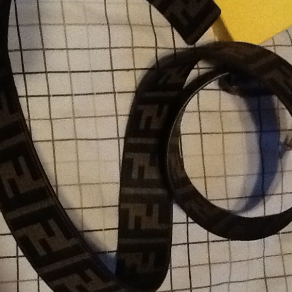 Authentic fendi belt