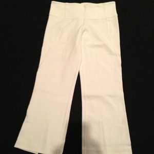 Lulu lemon white crop yoga pants