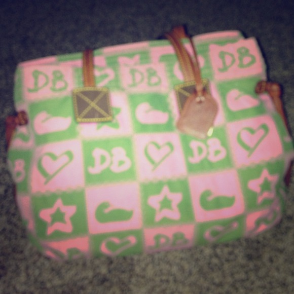 Pink and Green D&B Purse!