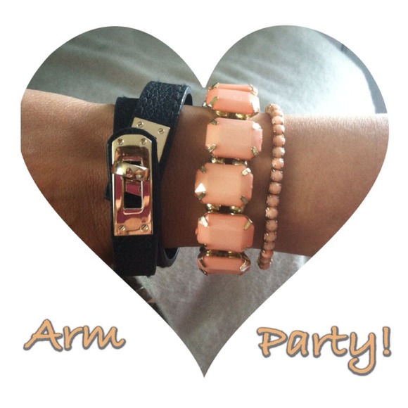 SOLD It's a party for your arm!!! 3 bracelets!!