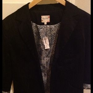 Black Blazer & Express Shoes.