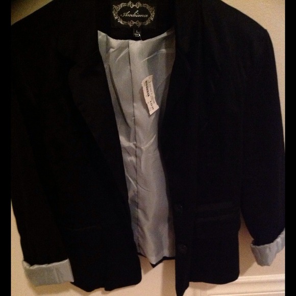 Black New Blazer with Tags