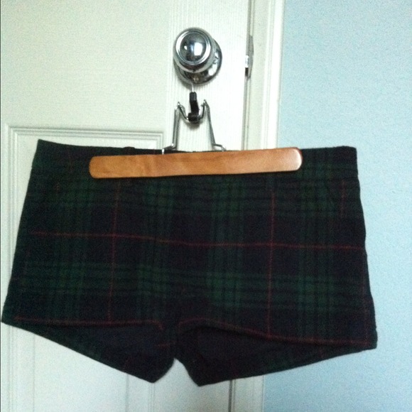 Abercrombie & Fitch Plaid Shorts