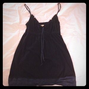 Hollister Tank Navy Blue