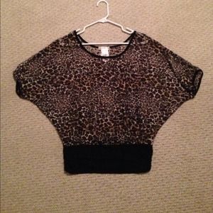 Cheetah print shirt