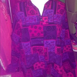 Vintage floral shirt