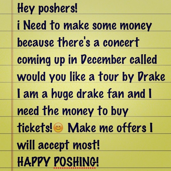 Wanting to go to a Drake concert in December!(: