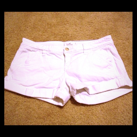 White Hollister Shorts