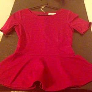 Forever 21 peplum top