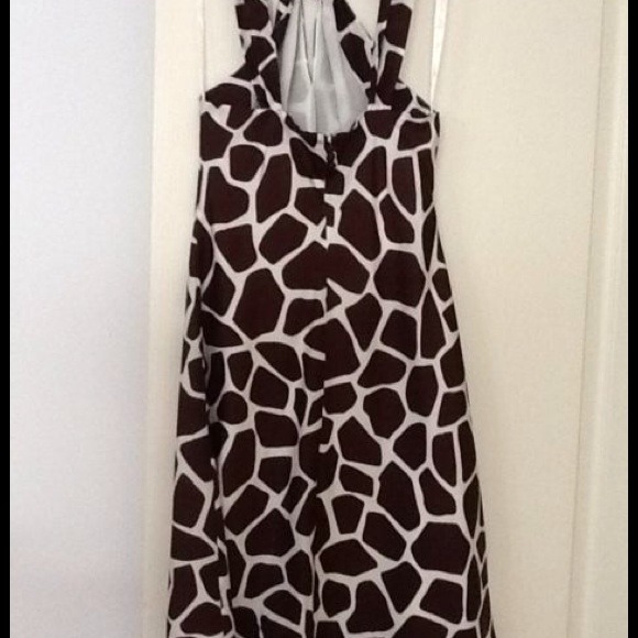 Banana Republic Silk Animal Print Dress - Picture 3 of 4