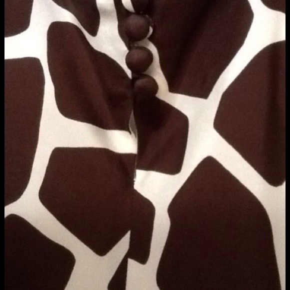 Banana Republic Silk Animal Print Dress - Picture 4 of 4