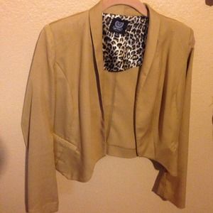 Sexy Gold Blazer