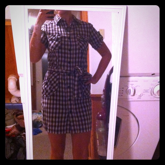 Plaid dress