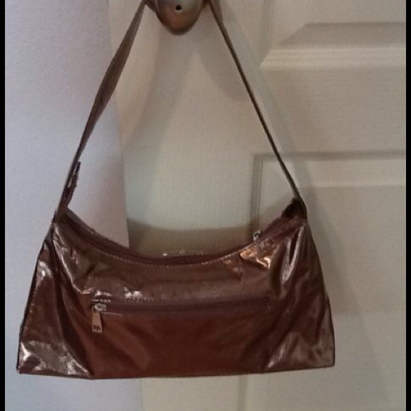 Dazzling Bronze Purse with Gem Detail - Picture 3 of 3