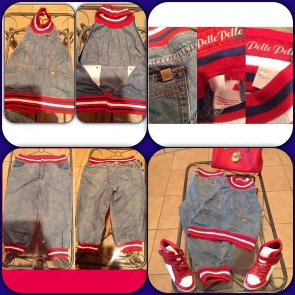 Pelle pelle 2 piece denim outfit nwot - Picture 2 of 3