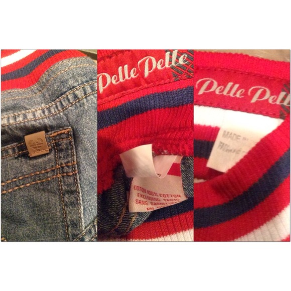 Pelle pelle 2 piece denim outfit nwot - Picture 3 of 3