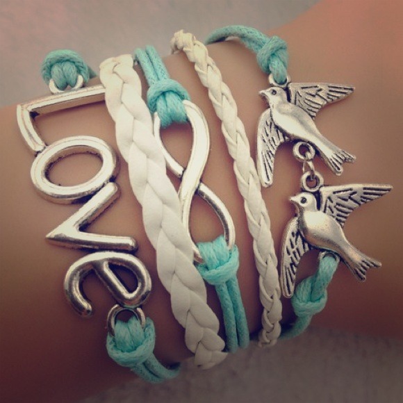 Jewelry - "Love Birds" Wrap Bracelet